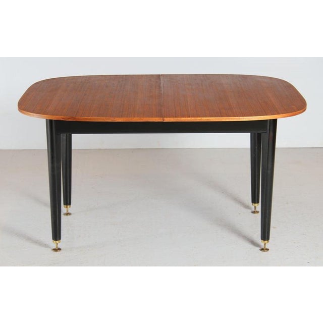 Mid-Century Tola and Black Librenza Extending Dining Table from G-Plan, 1960s For Sale - Image 12 of 12
