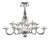 Transparent Venetian Murano Glass Chandelier by Simoeng For Sale