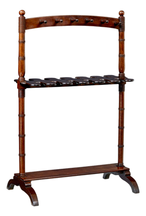 Mid 19th Century Hand-Carved Boot Stand, 1850s