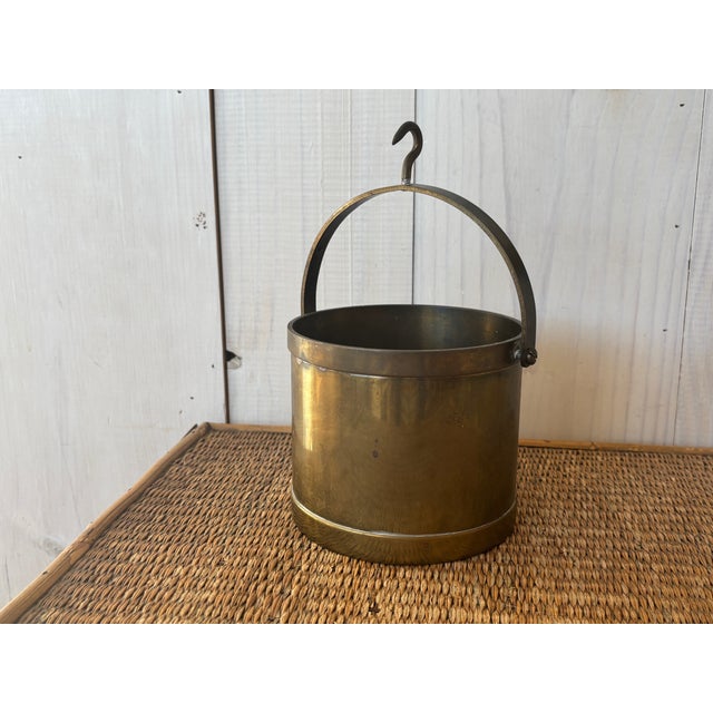Metal Mid 20th Century Solid Brass Fairbanks-Morse Seed Scale Pot For Sale - Image 7 of 16