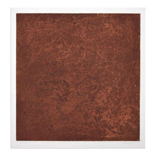 Unknown, Composition, Etching on Paper, 1970s For Sale