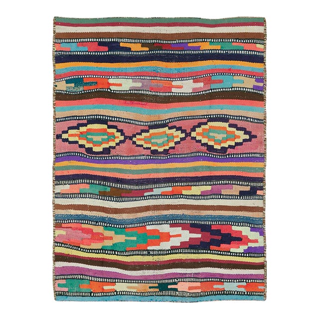 Galerie Shabab Collection Mid-20th Century Persian Flatweave Kilim Rug For Sale