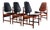 Arne Hovmand Olsen Dining Chairs in Teak Denmark - Set of 4 For Sale