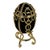 Gilt Faberge Egg Style Ice Bucket in Black Velvet with Crystal Inlay from Smirnoff For Sale - Image 3 of 9