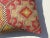 Kilim Rug Pillow Made from old turkish kilims Back side cotton and has closed with a solid hidden zipper size:16" x 16" It...