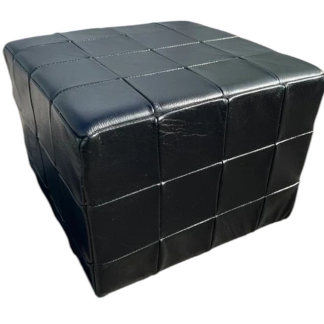 Mid-Century Modern 1970s Experience Timeless Comfort With the Odd Knutsen Luna Genuine Leather Chair & Ottoman Set. For Sale - Image 3 of 8