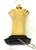 Stiffel 1970s Stiffel-Hollywood Regency Brass Fan/Lotus Black Stepped Base Table Lamp For Sale - Image 4 of 10