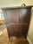 Late 19th Century Late 19th-Century French Louis XVI-Style Mahogany Semainier Chest — Breccia Marble Top, Tall Narrow Storage For Sale - Image 5 of 14