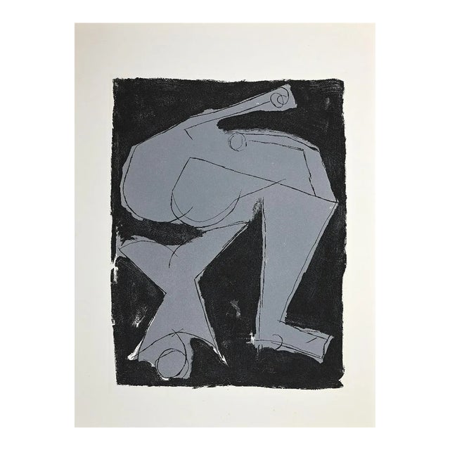 Marino Marini, Warrior, Original Etching and Aquatint, 1963 For Sale
