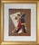 Sculpture Materials Marcela Di Tomaso Ditto Tango Dancers Mixed Media Framed Art Argentina 18" X 16" For Sale - Image 7 of 9