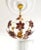 Vintage Chandelier Murano Brown Glass For Sale - Image 4 of 14