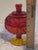 20th Century Le Smith Moon & Stars Amberina Compote Lidded Compote For Sale - Image 16 of 17