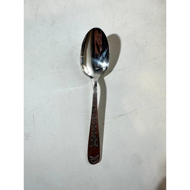 Silver-Plated Villeroy Cutlery Service from Christofle, Set of 12 For Sale - Image 5 of 7