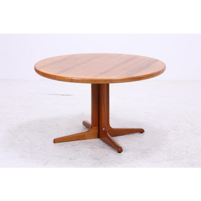1960s Vintage Extendable Teak Dining Table by CJ Rosengaarden, 1960s For Sale - Image 5 of 16