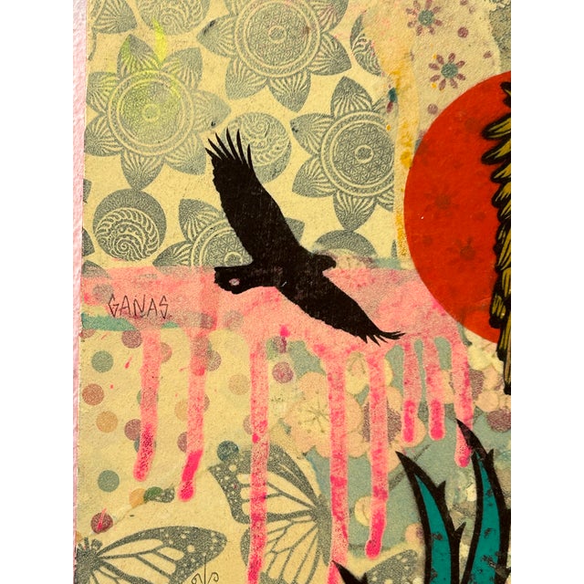 Ernesto Yerena “Resilience of Memory,” 2017 — Mixed Media on Panel For Sale - Image 15 of 18