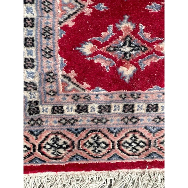 Small Vintage Pakistani Rug, 1980s For Sale - Image 10 of 13