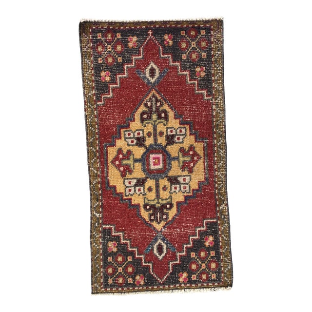 Turkish Anatolian Floral Rug For Sale