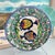 Mexican Hand-Painted Mexican Talavero Fish Plates - Set of 4 For Sale - Image 3 of 8