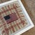 Vintage American Folk Art Fiber Textile Flag, Framed, 29” Square For Sale - Image 9 of 12