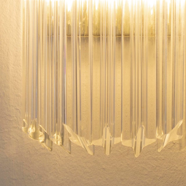 1990s Wall Lamps in Murano Glass, 1990s, Set of 2 For Sale - Image 5 of 13