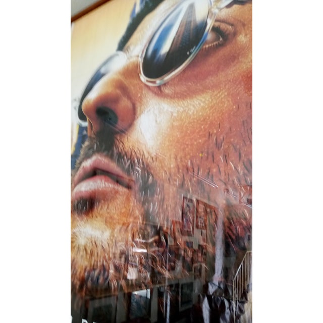 Mid-Century Modern Leon, a Movie Poster of 1994 Film of Luc Besson For Sale - Image 3 of 7