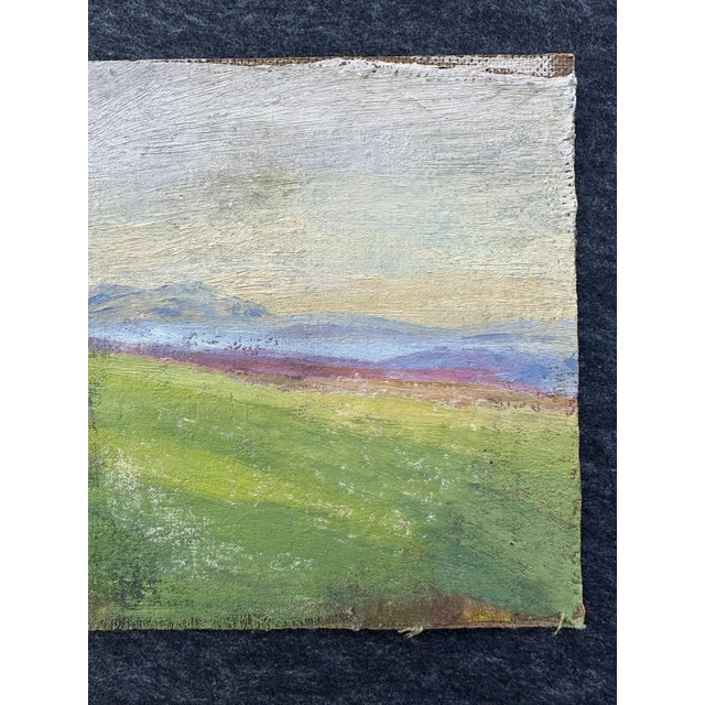 Möller Theo, Rhön, Fulda, Milseburg, 1950s, Oil on Cardboard For Sale - Image 9 of 13