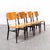 Wood Saddle Back Dining Chairs, 1970s, Set of 4 For Sale - Image 7 of 18