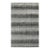 9x12 Gray Hand-Knotted Wool Viscose Striated Texture Geometric Modern Carpet Rug For Sale