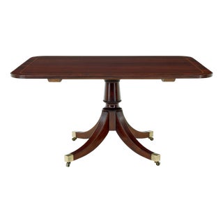 19th Century Georgian Mahogany Breakfast Dining Table, 1810s For Sale