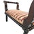 Victorian Late 19th Century Jacobethan Revival Miniature Striped Spool Bench For Sale - Image 3 of 18