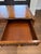 1980s Maitland-Smith Carved Mahogany Leather Top Writing Desk For Sale - Image 6 of 16