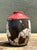 Vintage Original Raku Studio Pottery Vase For Sale - Image 10 of 12
