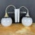 Mid-Century Itlian White Sconces by Targetti Sankey, 1960s Set of 2 For Sale - Image 10 of 15