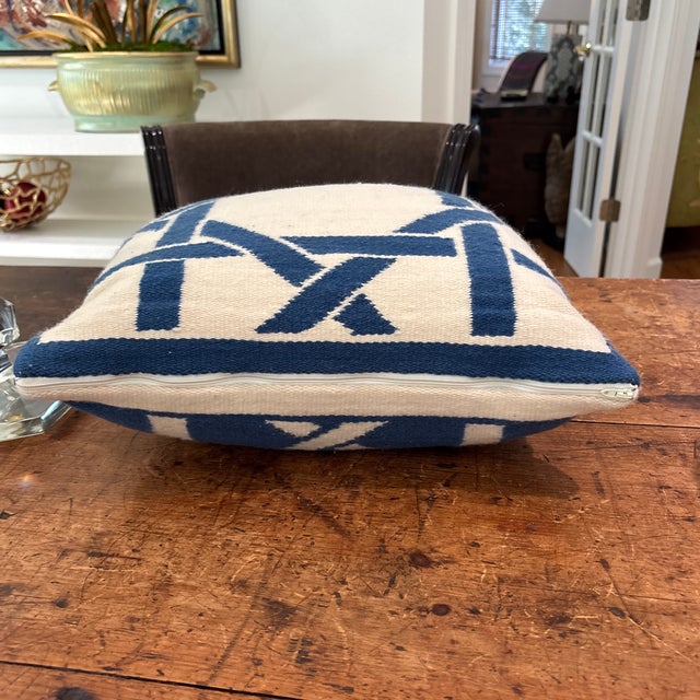 Contemporary Double Sided Jonathan Adler Decorative Throw Pillow For Sale - Image 3 of 7
