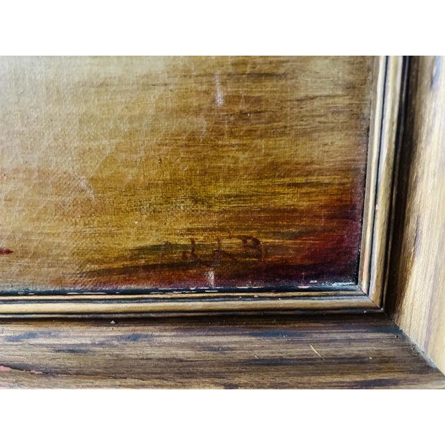 Folk Art 19th Century, American School Folk Art "Baby" Horse O/C - Signed For Sale - Image 3 of 9