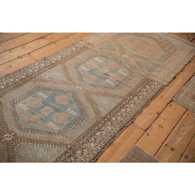 Vintage Distressed Malayer Rug Runner - 3'3" x 10'3" For Sale In New York - Image 6 of 12