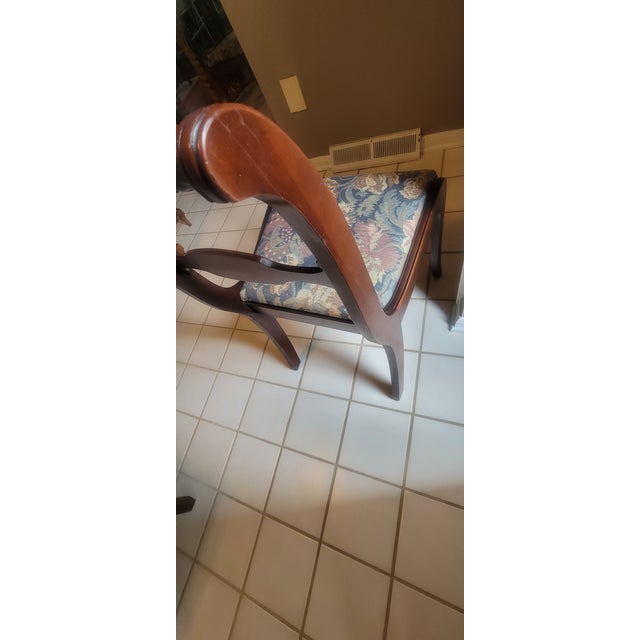 Six Early 20th Century Park Furniture Duncan Phyfe Style Dining Chairs For Sale - Image 11 of 16