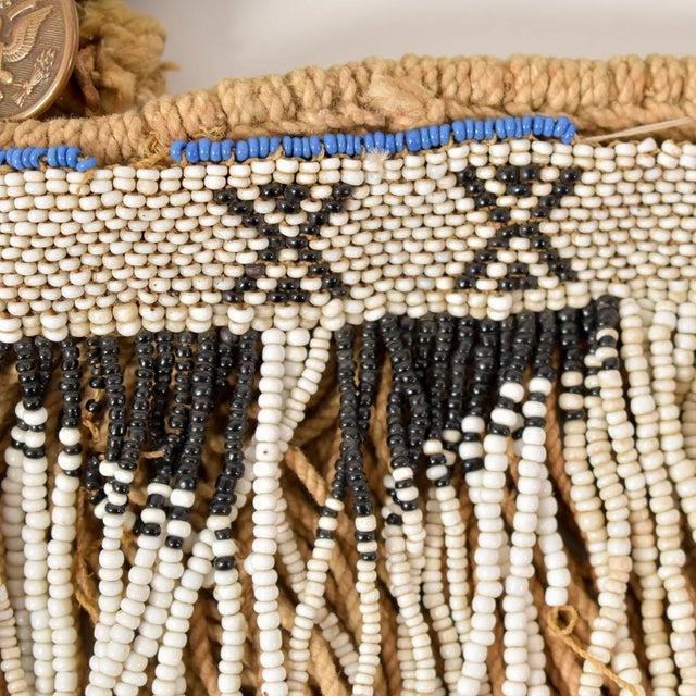 Metal Early 20th Century Xhosa Beaded Apron South Africa Sidley Collection For Sale - Image 7 of 13