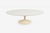 Vintage Eero Saarinen for Knoll White Oval Tulip Cocktail Table 1957 A classic mid-century design by Eero Saarinen for...