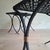 Black Wrought Iron Side Tables with Gilt Accents, 1950s, Set of 3 For Sale - Image 9 of 11