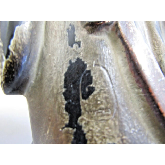 Vintage Japanese Okimono Bronze Sculpture Figure For Sale - Image 12 of 12