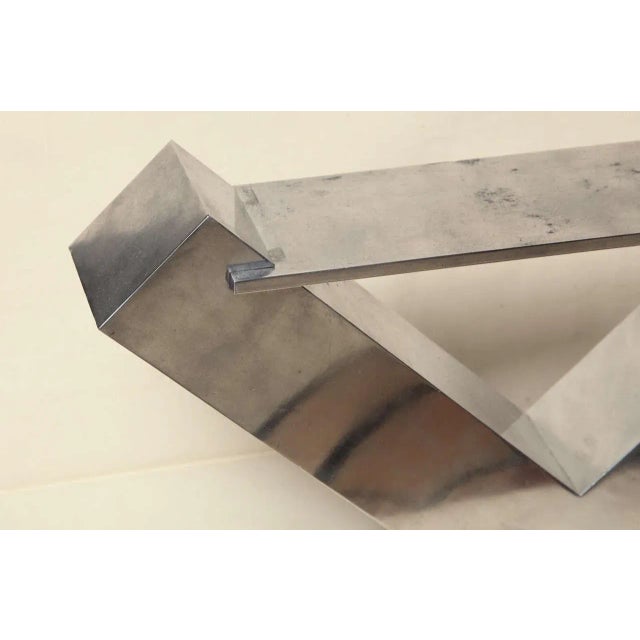 1970s Aluminum Sculpture by Menashe Kadishman For Sale - Image 5 of 11
