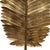 Metal Group of Three Vintage Metal Palm Leaf Sculptures For Sale - Image 7 of 10