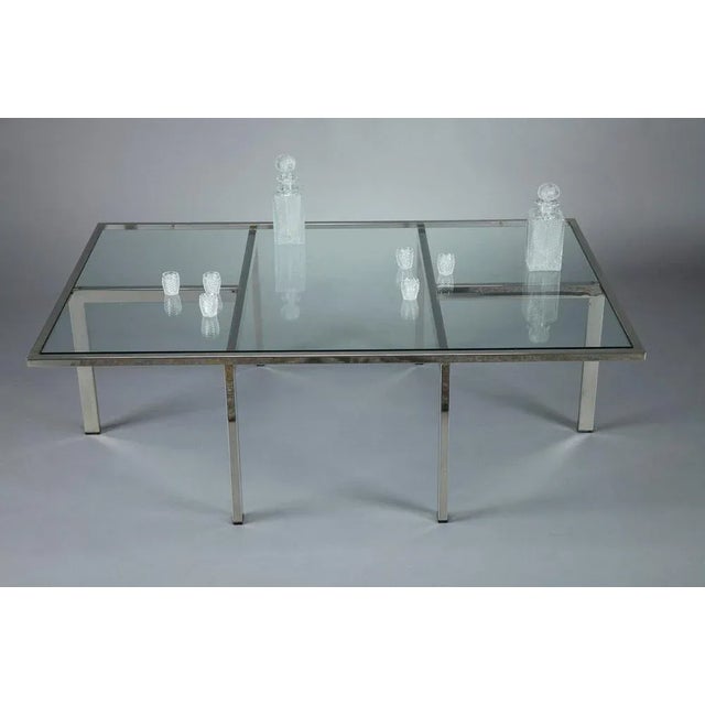 Coffee Table and 4 Removable Side Tables, Set of 5 For Sale - Image 4 of 16