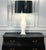Mid-Century Modern Vintage Murano Ballerina Glass Table Lamps of White For Sale - Image 3 of 10