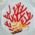 Vintage Zrike Baroque Coastal Shell and Coral Plates by Lisa Levy – Set of 2 For Sale In New York - Image 6 of 13