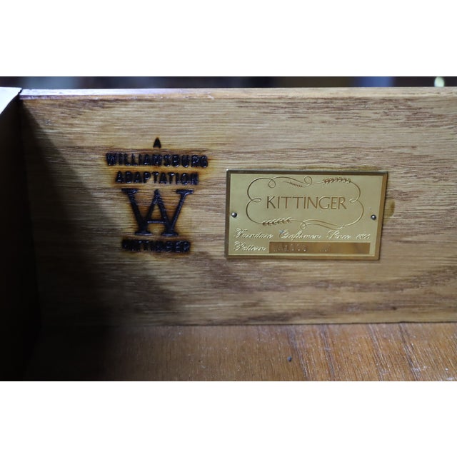Kittinger Mahogany Gentleman’s Chest Williamsburg Adaptation For Sale - Image 12 of 12