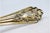 Silver Soup Ladle with Crimped and Embossed Handle, in Good conditions.
