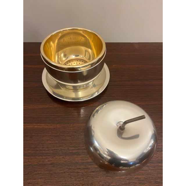 1950s Apple-Shaped Ice Bucket by Ettore Sottsass for Rinnovel, 1950s For Sale - Image 5 of 6