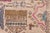 Textile Boho Chic Vintage 1990's Blue/Beige Wool Rug - 7'10'' X 10'11'' For Sale - Image 7 of 10